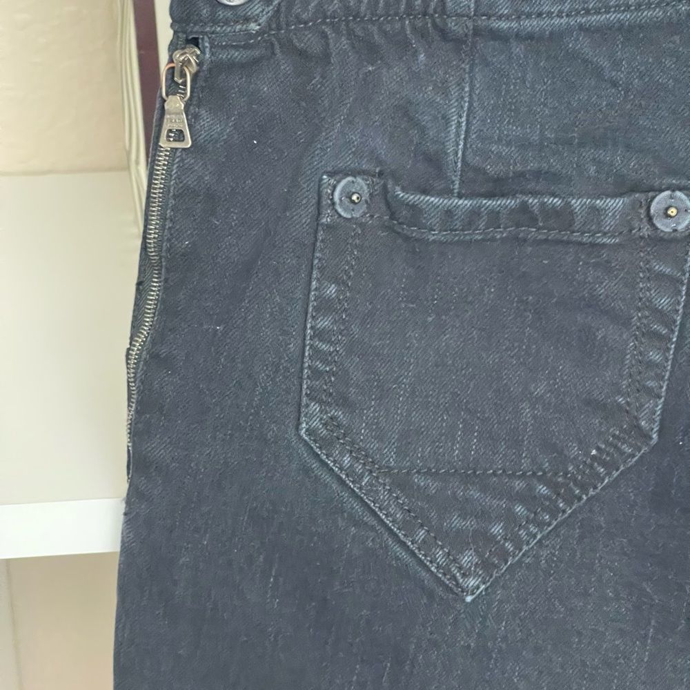 PRADA black denim Bermuda shorts - Picture 11 of 13